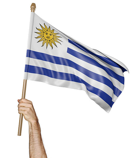 BANDERA 30X45X60 DE MANO URUGUAY-NACIONAL-PEÑAROL