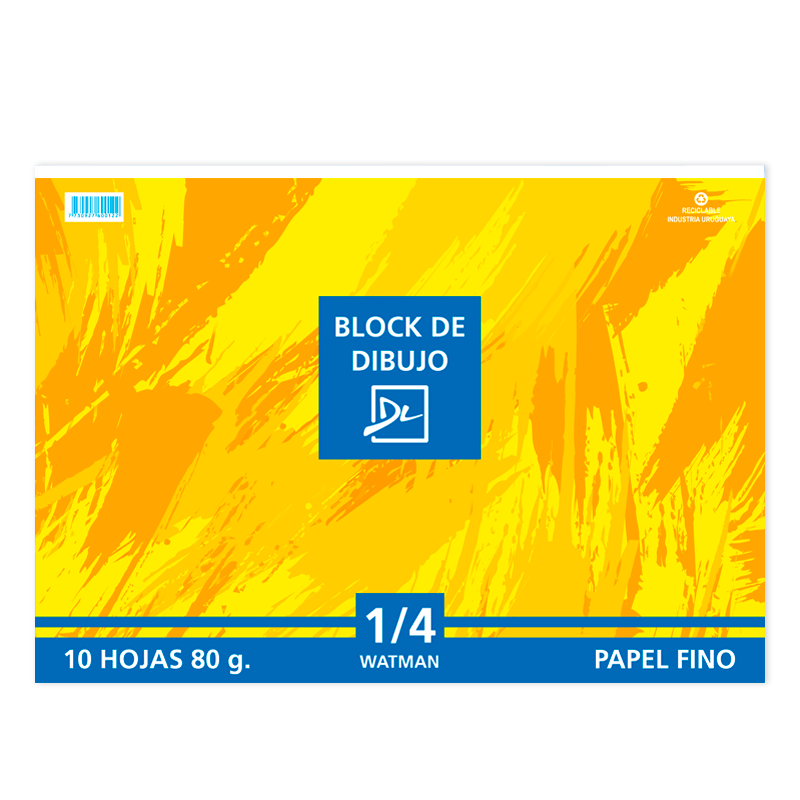 BLOCK 1/4W DALI 80GR FINO