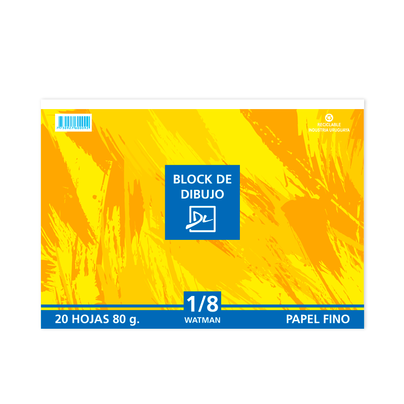 BLOCK 1/8W 80GR 20H DALI