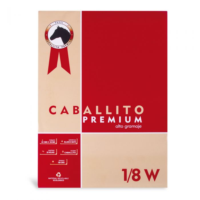 BLOCK 1/8W CABALLITO 180GR