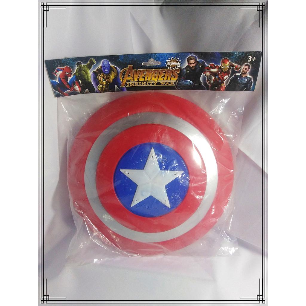 ESCUDO CAPITAN AMERICA C/LUZ Y SONIDO