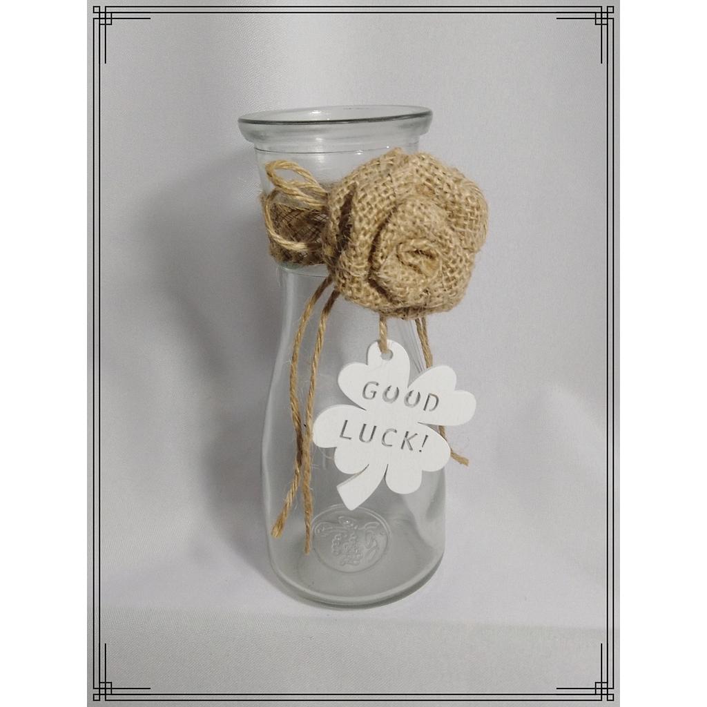 FLORERO 19CM C/FLOR