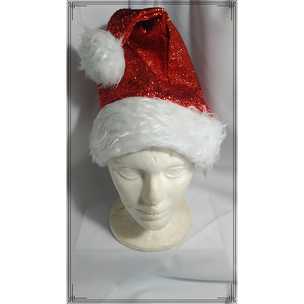 GORRO PAPA NOEL C/BRILLO