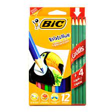 LAPIZ COLOR X12 L. BIC KIT