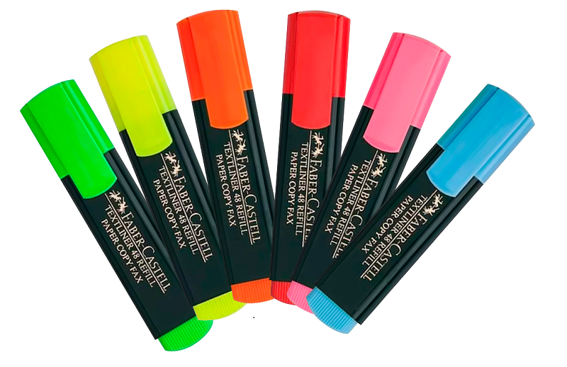 MARCADOR FLUO FABER VERDE