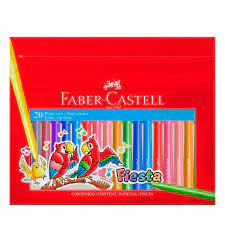 MARCADOR X20 FINOS FABER CASTELL BOLSA