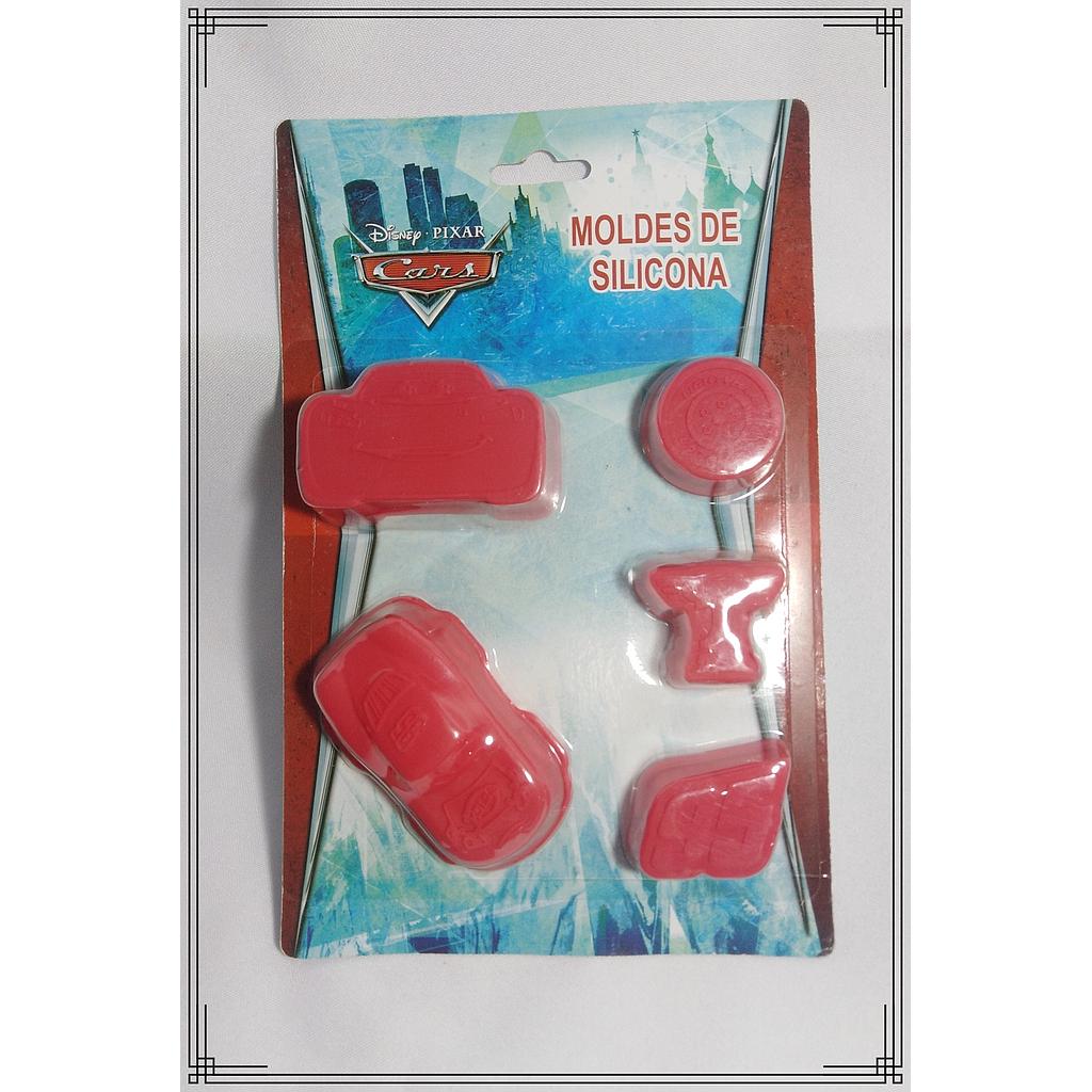 MOLDE DE SILICONA CARS X5 BLISTER