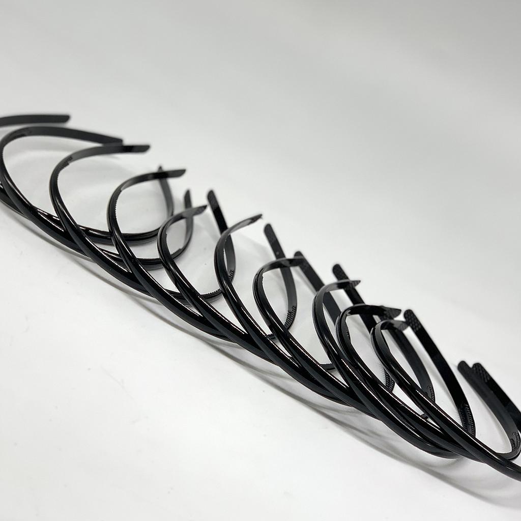 VINCHA TIARA PLASTICA FINA LISA