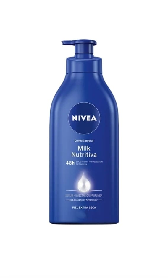 CREMA NIVEA 400ML MILK NUTRITIVA PIEL EXTRA SECA