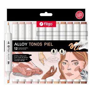 MARCADOR FILGO ALLOY X12 PIEL