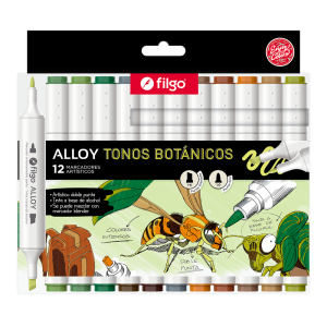 MARCADOR FILGO ALLOY X12  BOTANICOS