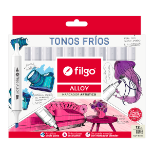 MARCADOR FILGO ALLOY X12 FRIOS